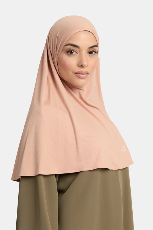 Bambus-Jersey-Hijab Clay