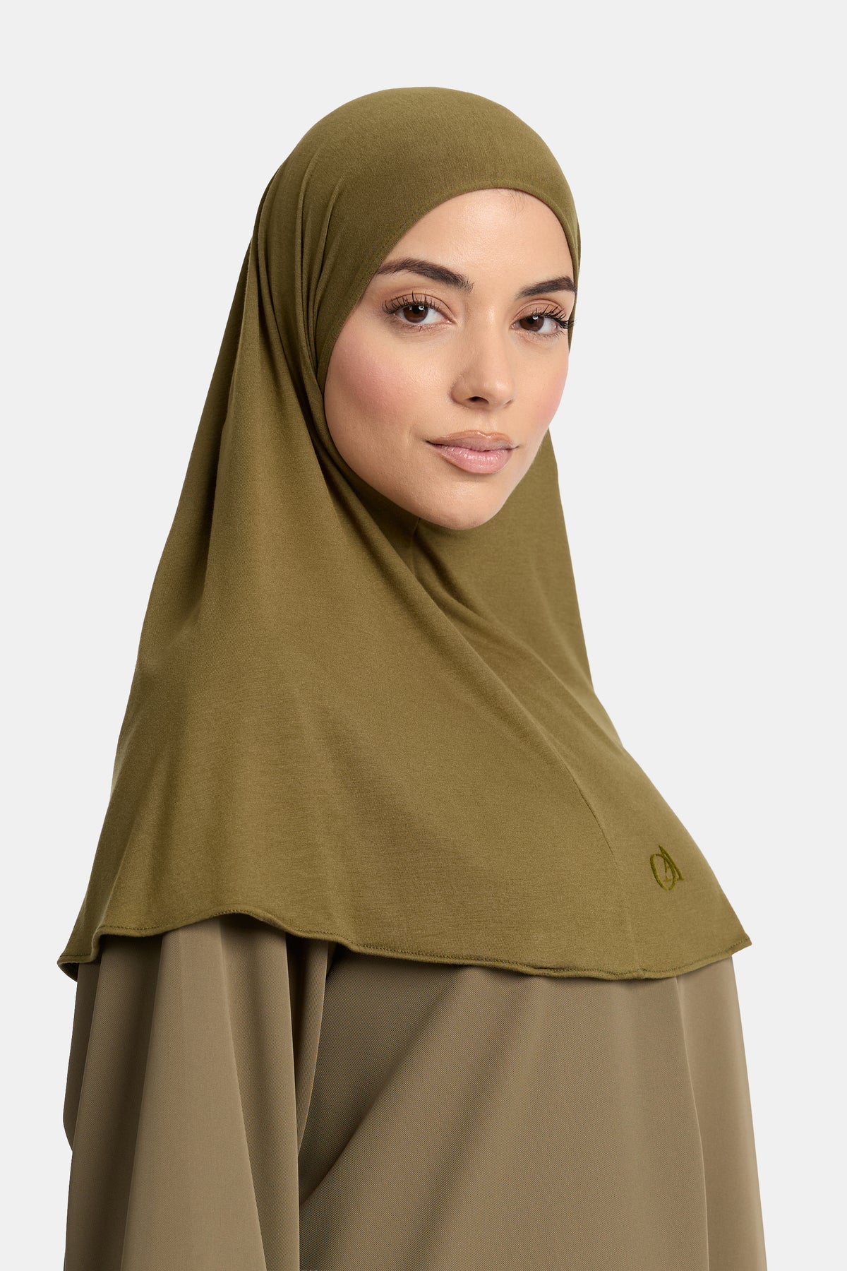Bambus-Jersey-Hijab Mountain Moss