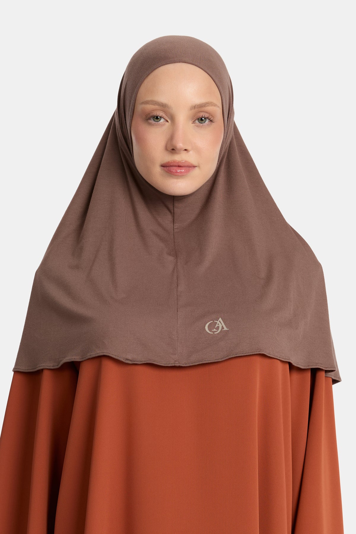 Hijab en jersey de bambou Wood