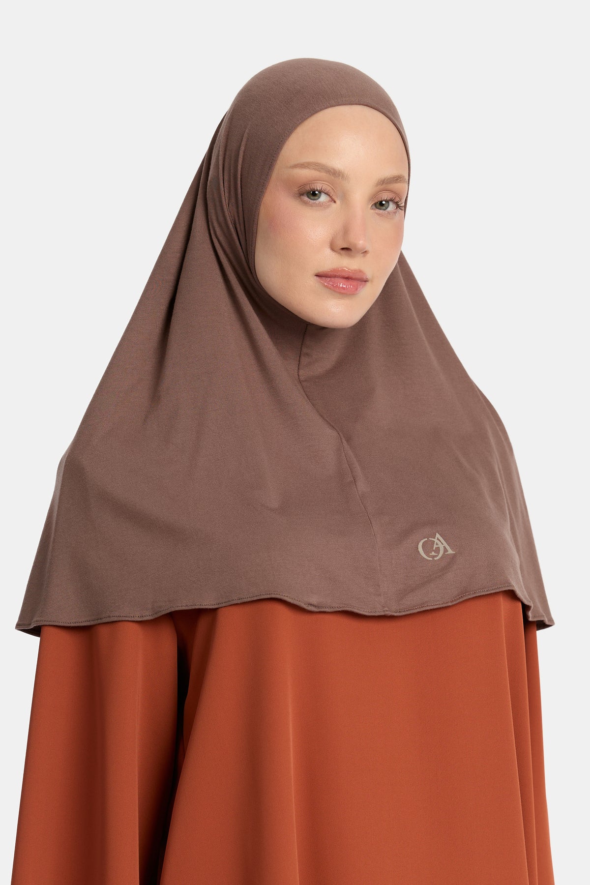 Hijab en jersey de bambou Wood