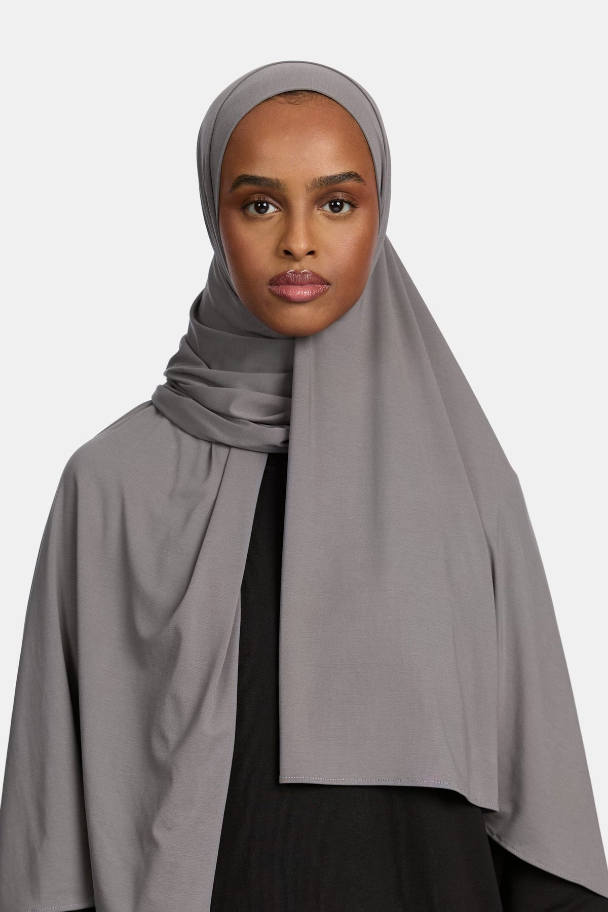 Breathable jersey scarf Steel Grey