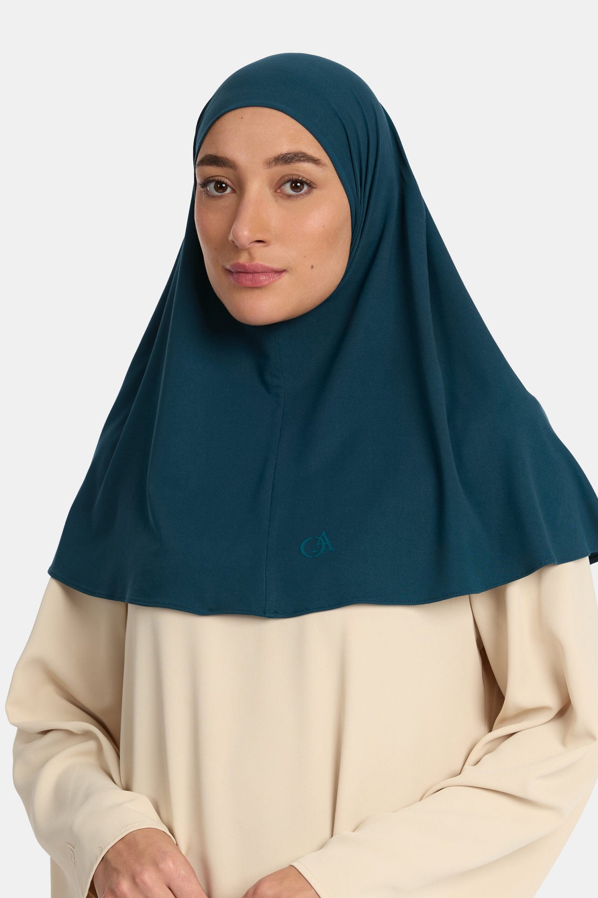Breathable jersey hijab Teal