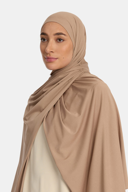 Breathable jersey scarf Hardwood