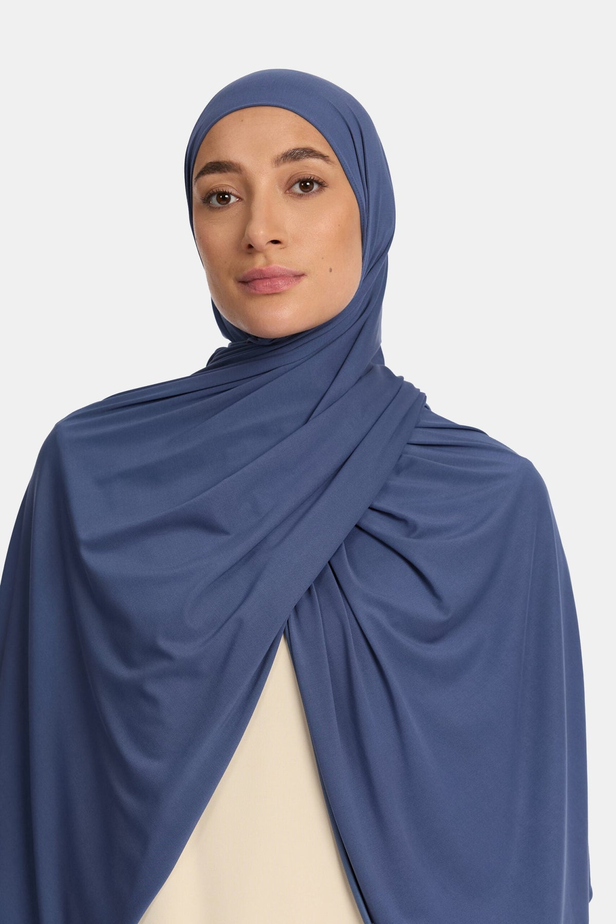 Breathable jersey scarf Oxford Blue