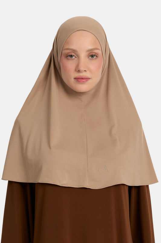 Atmungsaktives Jersey-Hijab Hardwood