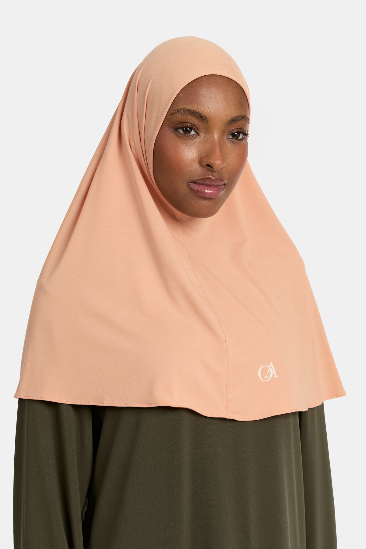 Atmungsaktiver Jersey-Hijab Soft Muted Clay