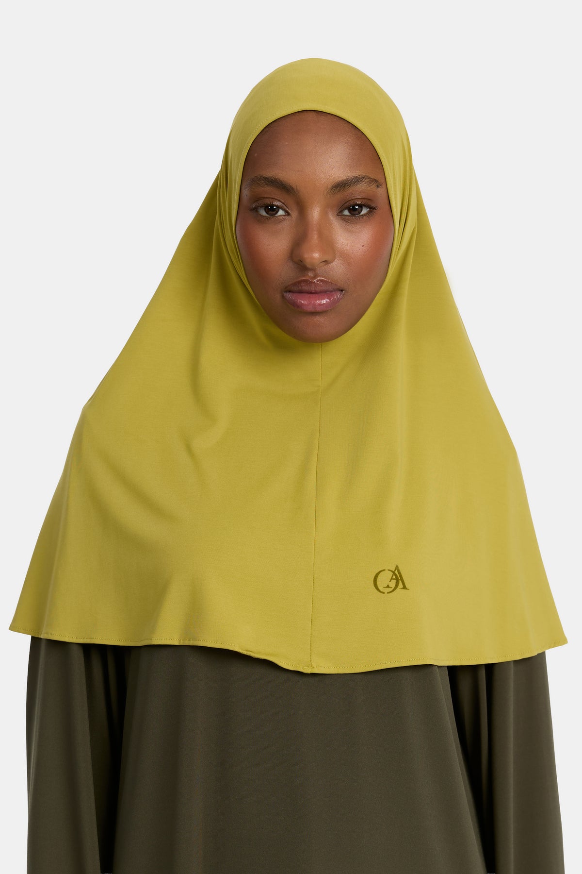 Atmungsaktives Jersey-Hijab Green Envy