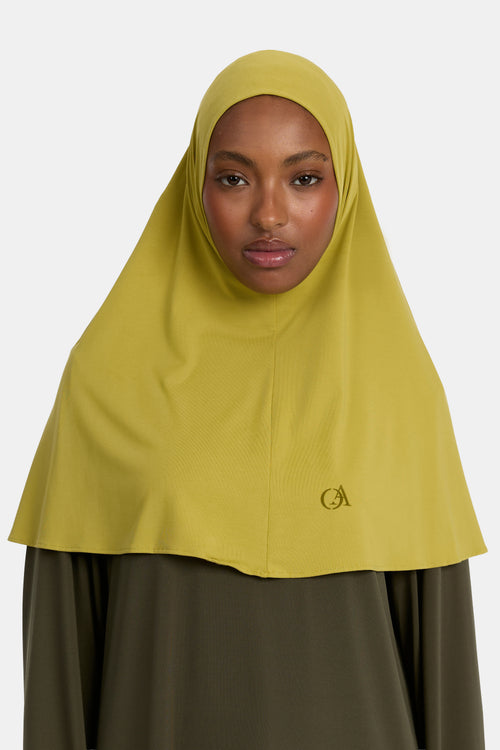 Hijab en jersey respirant Green Envy