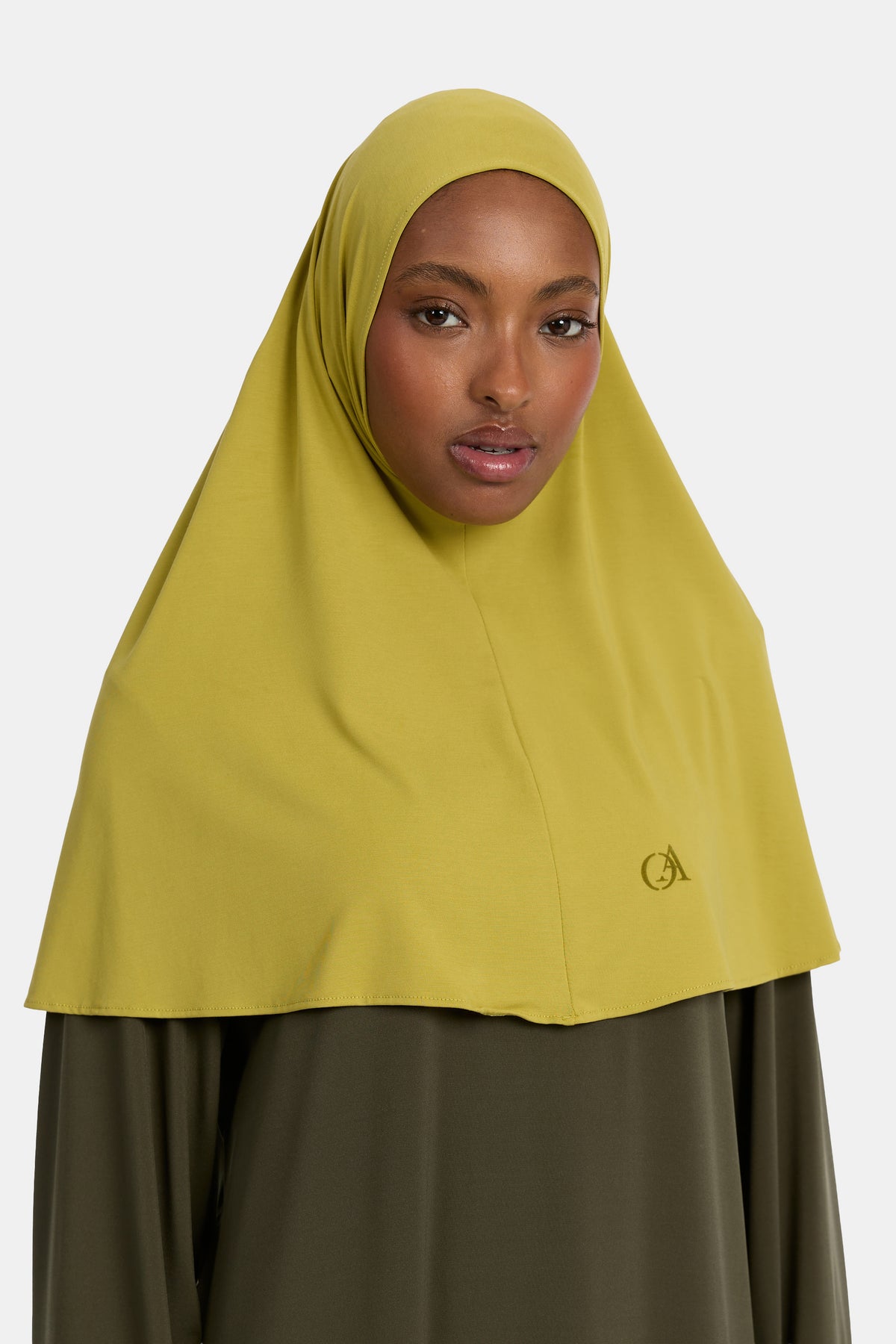 Breathable jersey hijab Green Envy