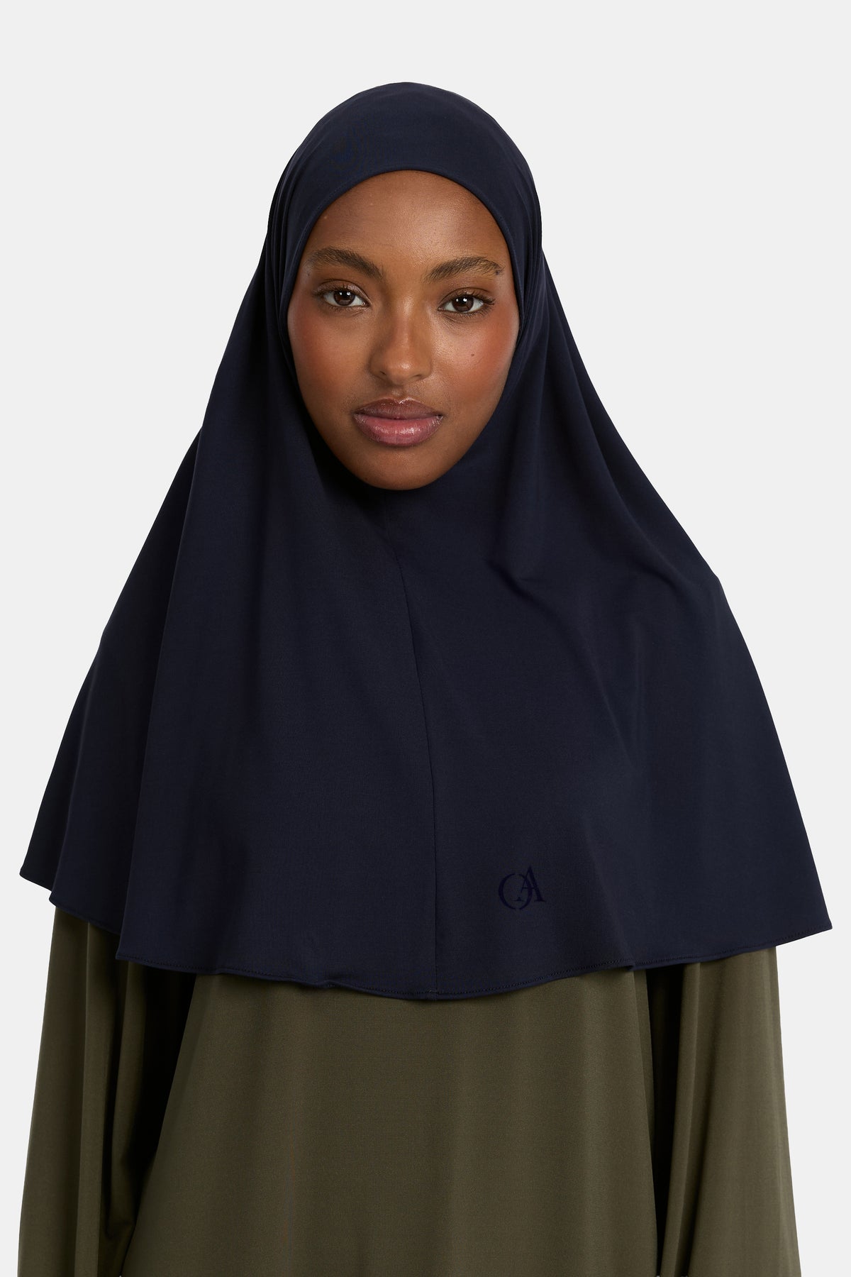 Liquid jersey hijab Navy Blue