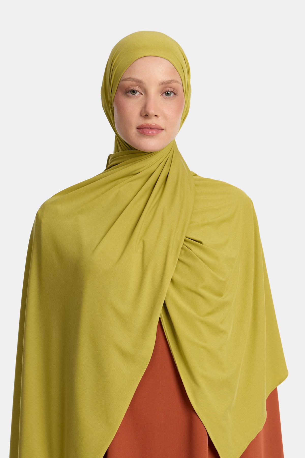 Écharpe en jersey respirant Green Envy