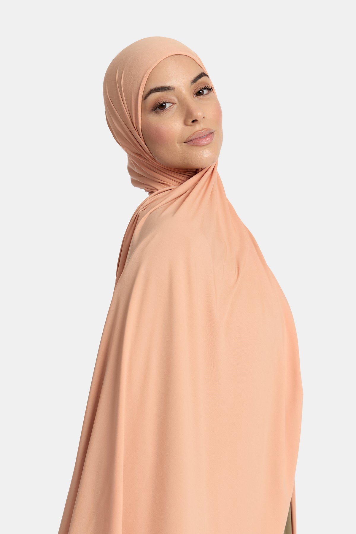Foulard en jersey respirant Soft Muted Clay