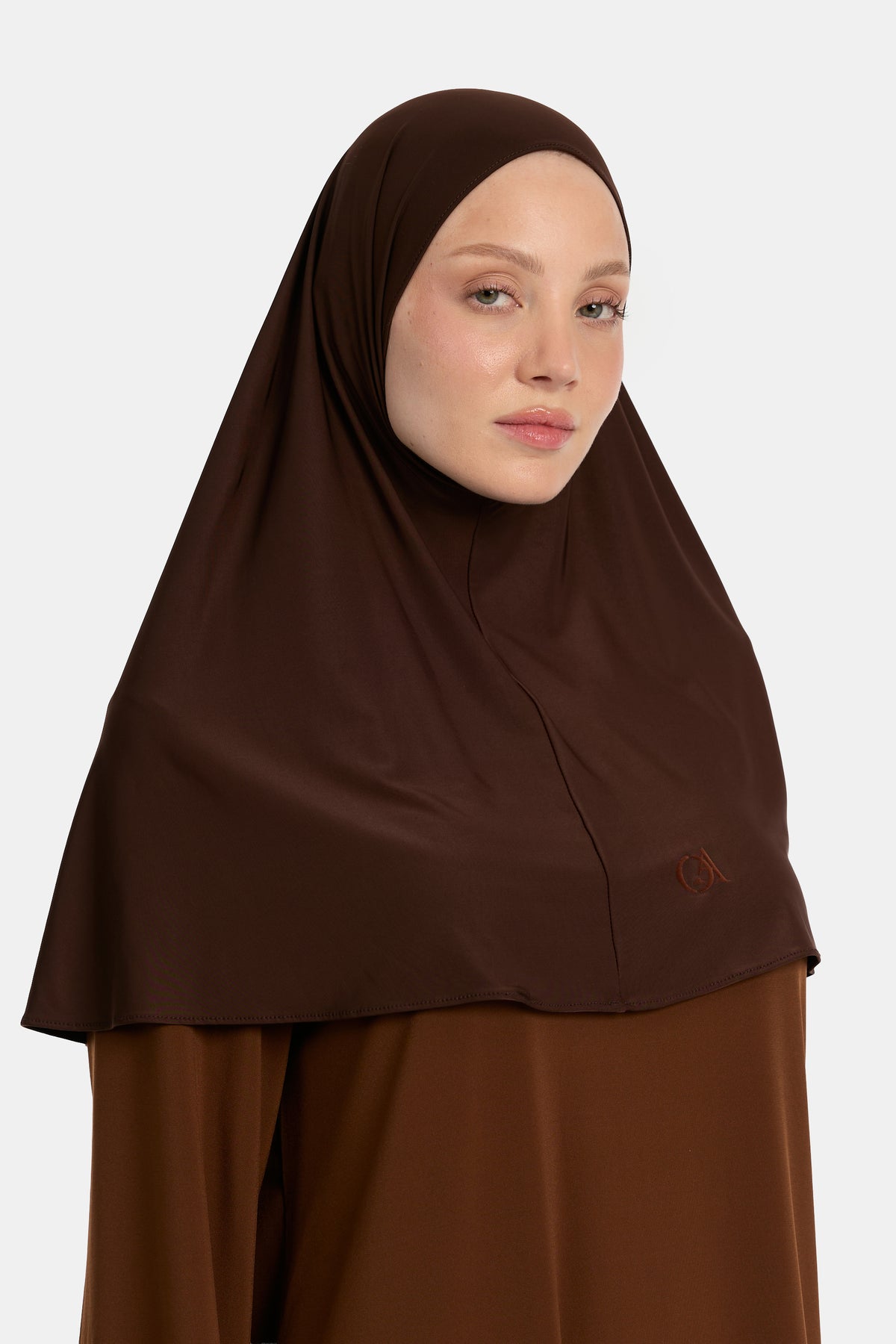 Liquid Jersey Hijab Schokolade