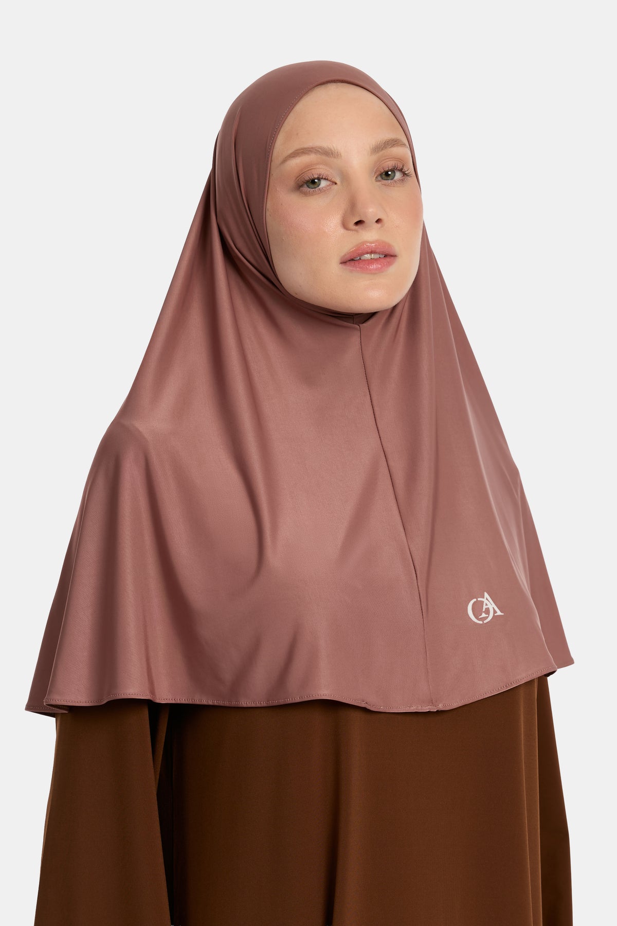 Liquid jersey hijab Light Mauve