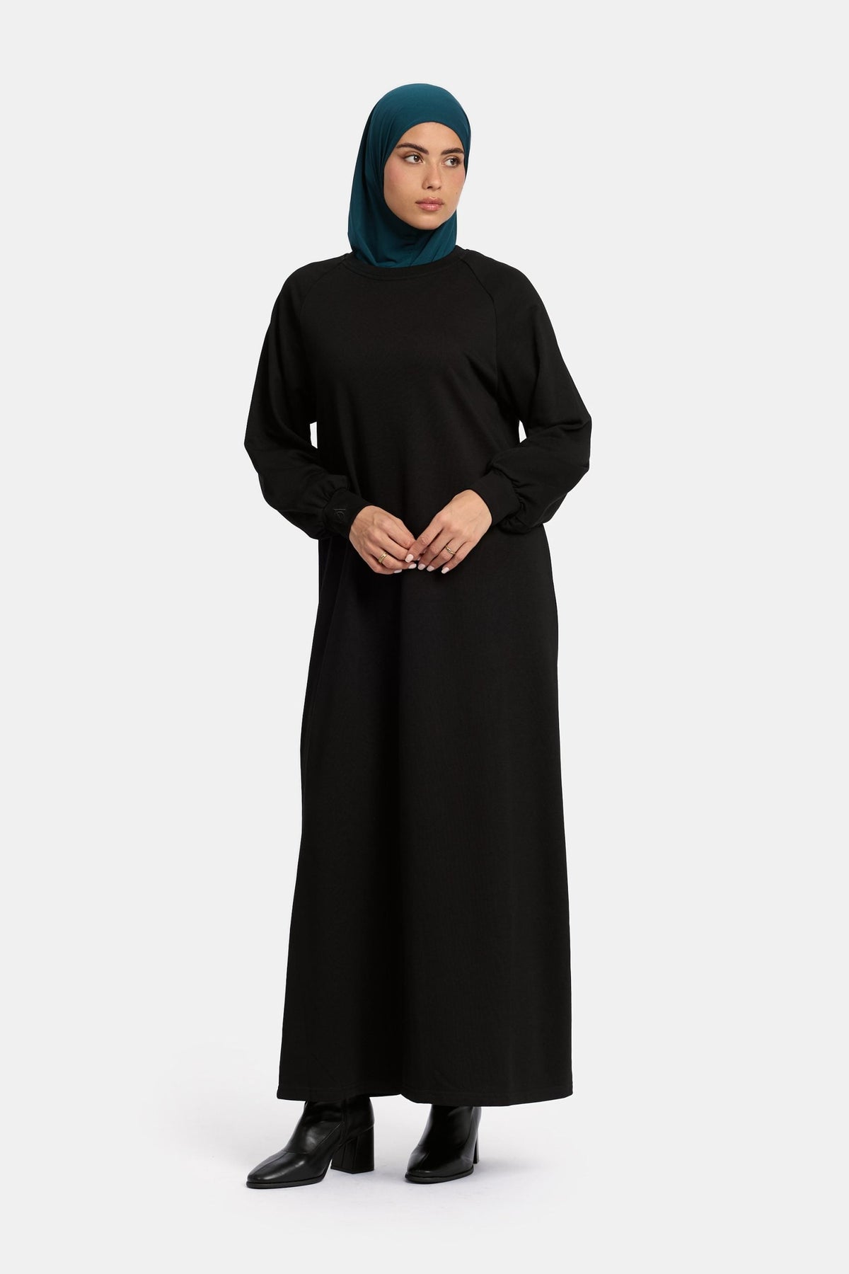 Sweater abaya Black