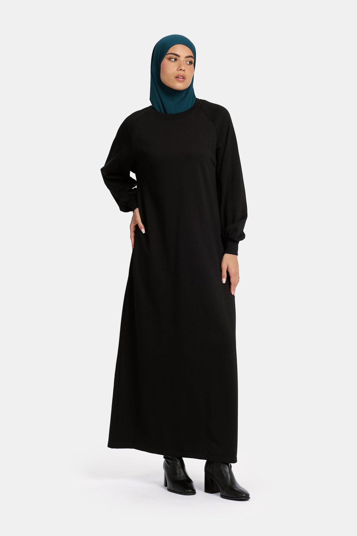 Sweater abaya Black
