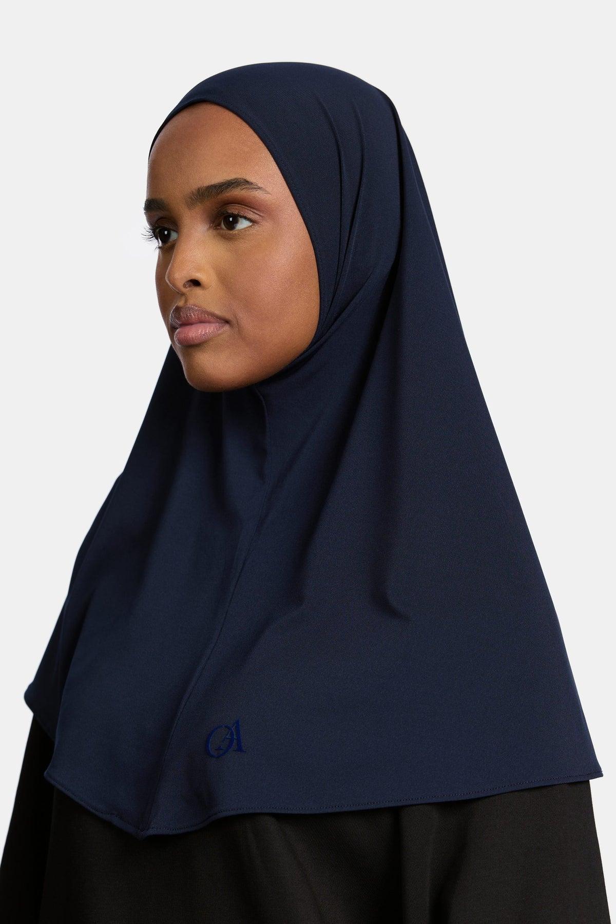 Premium jersey hijab Deep Navy