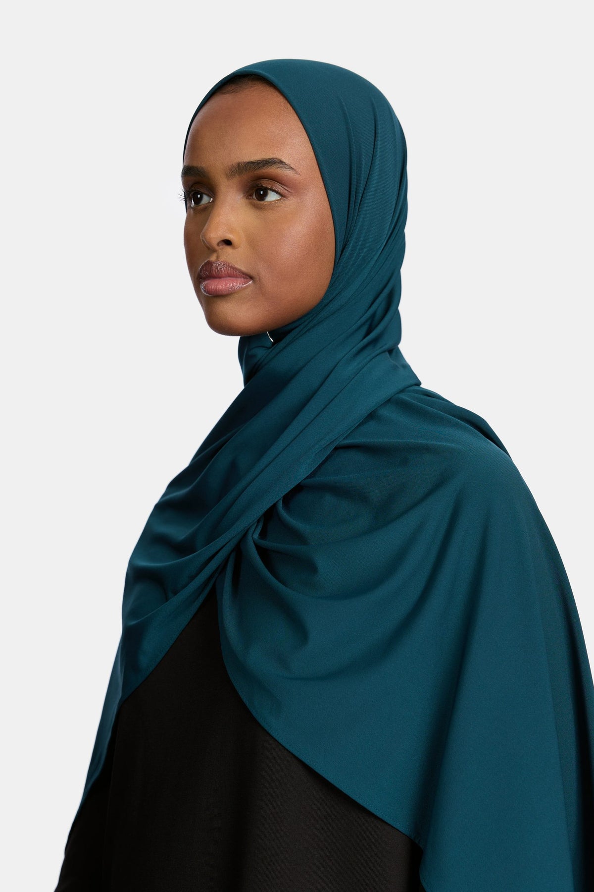 Premium jersey scarf Vintage Teal