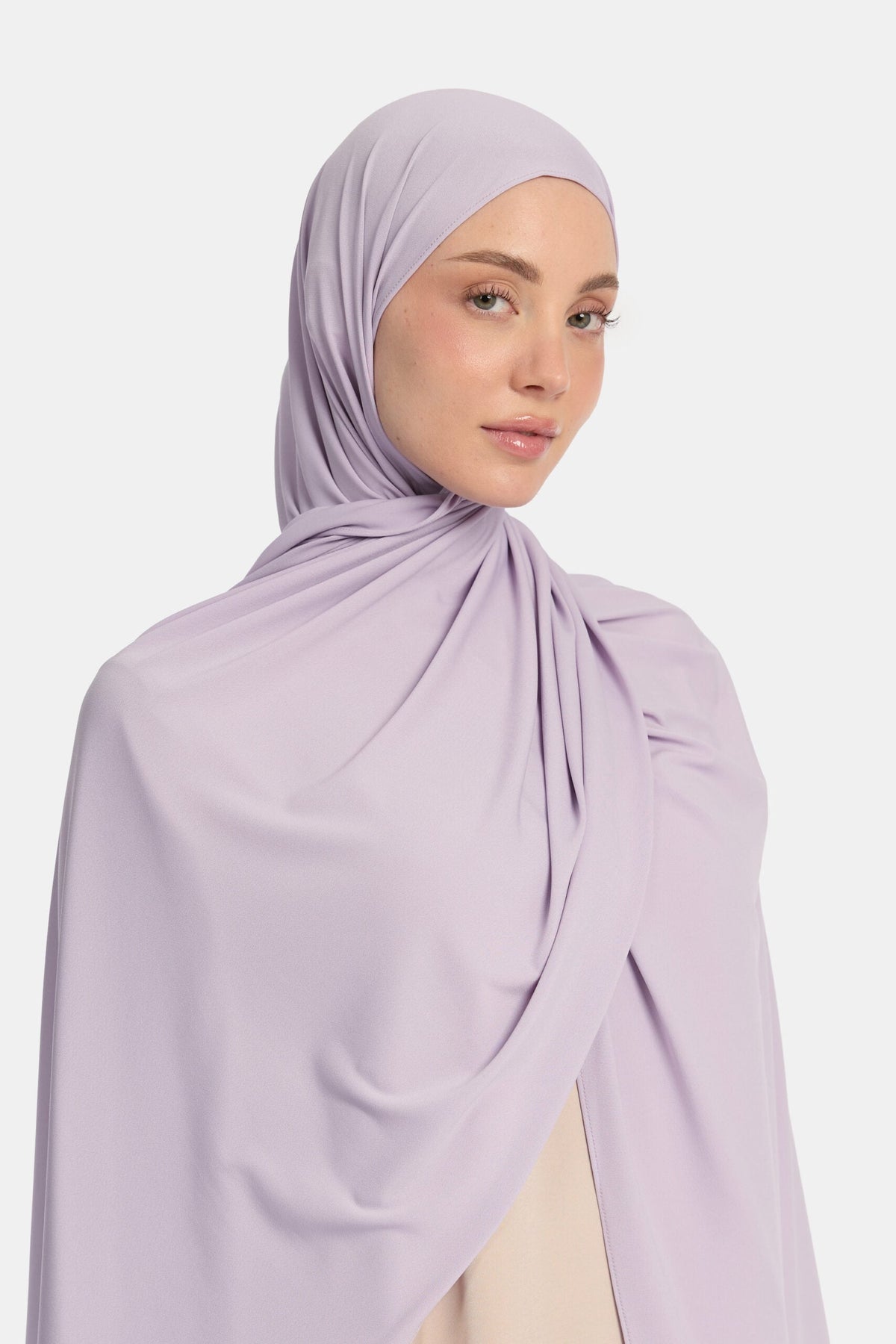 Premium jersey scarf Dark Lilac
