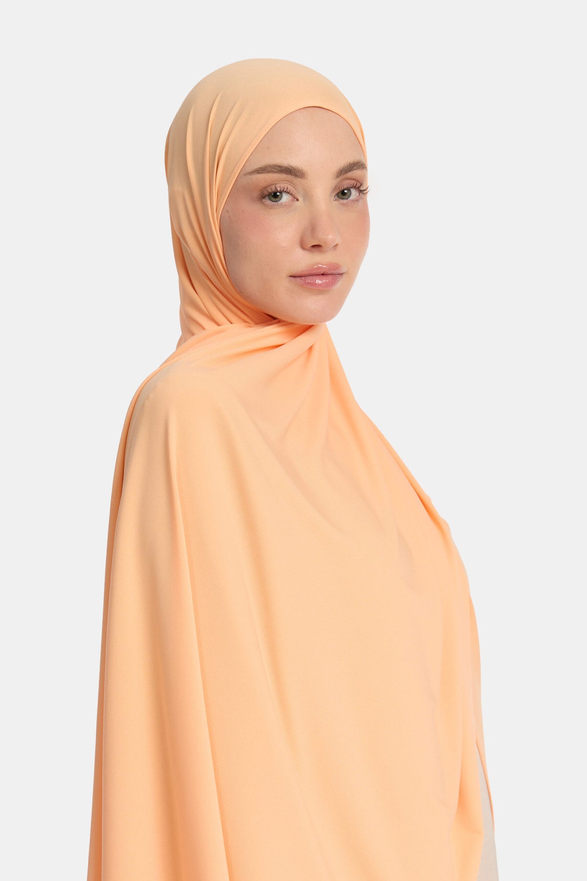 Premium jersey scarf Pastel Orange