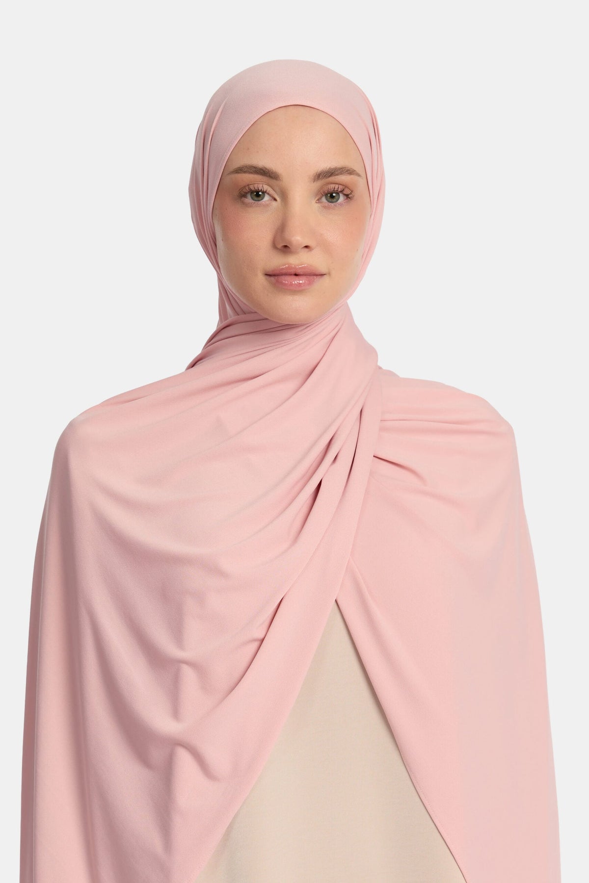 Premium jersey scarf Rose