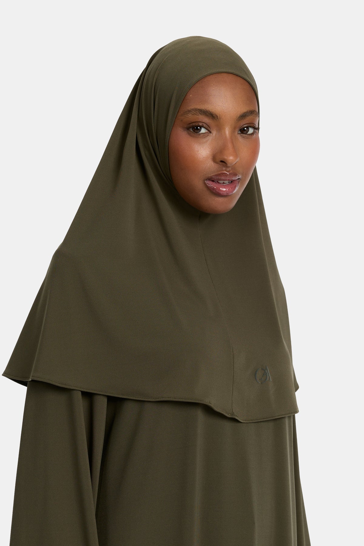 Premium jersey hijab Burnt Olive