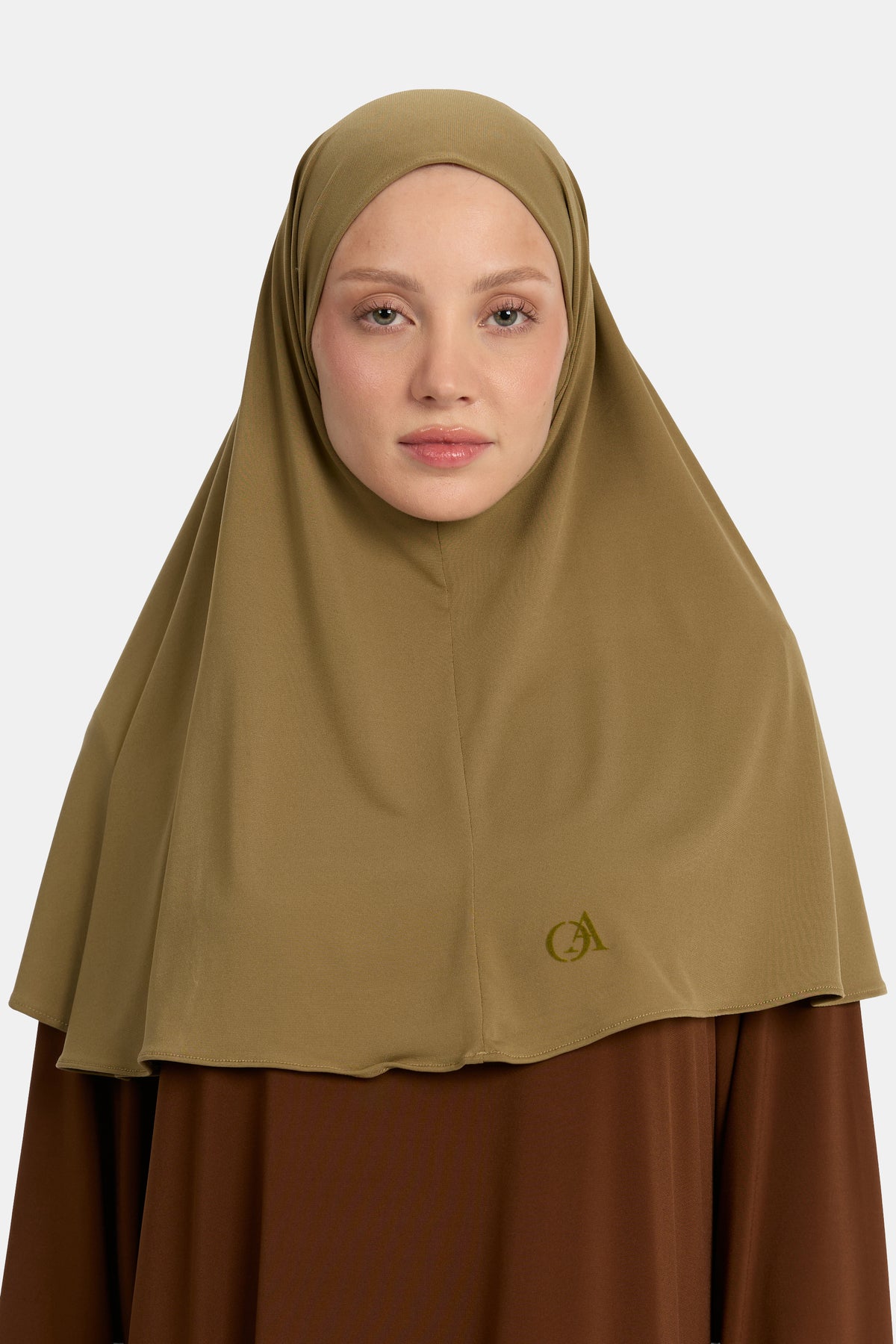 Premium Jersey-Hijab Warm Khaki