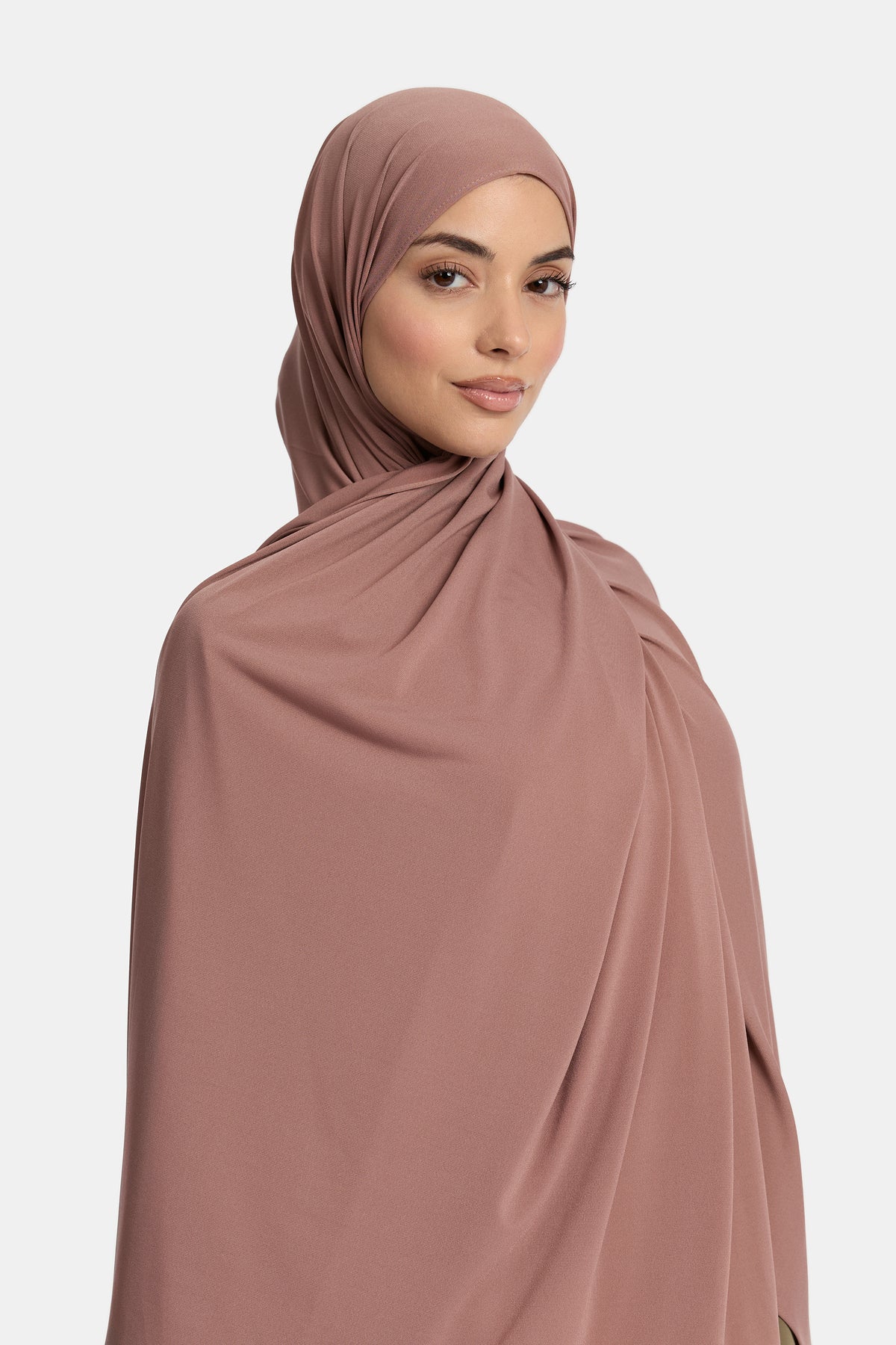 Premium Jersey-Schal Hellmauve