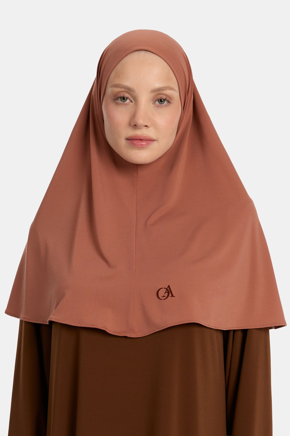 Premium Jersey-Hijab Burnt Clay
