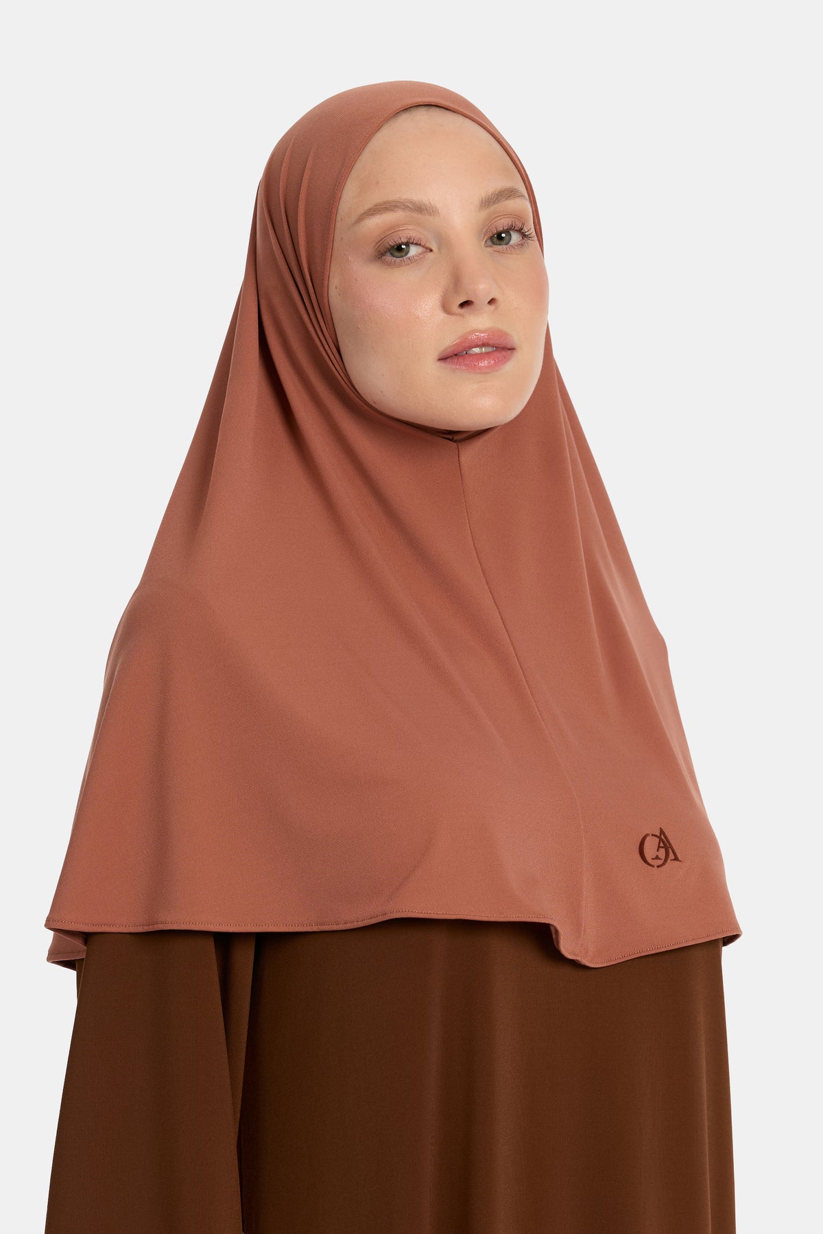 Premium Jersey-Hijab Burnt Clay