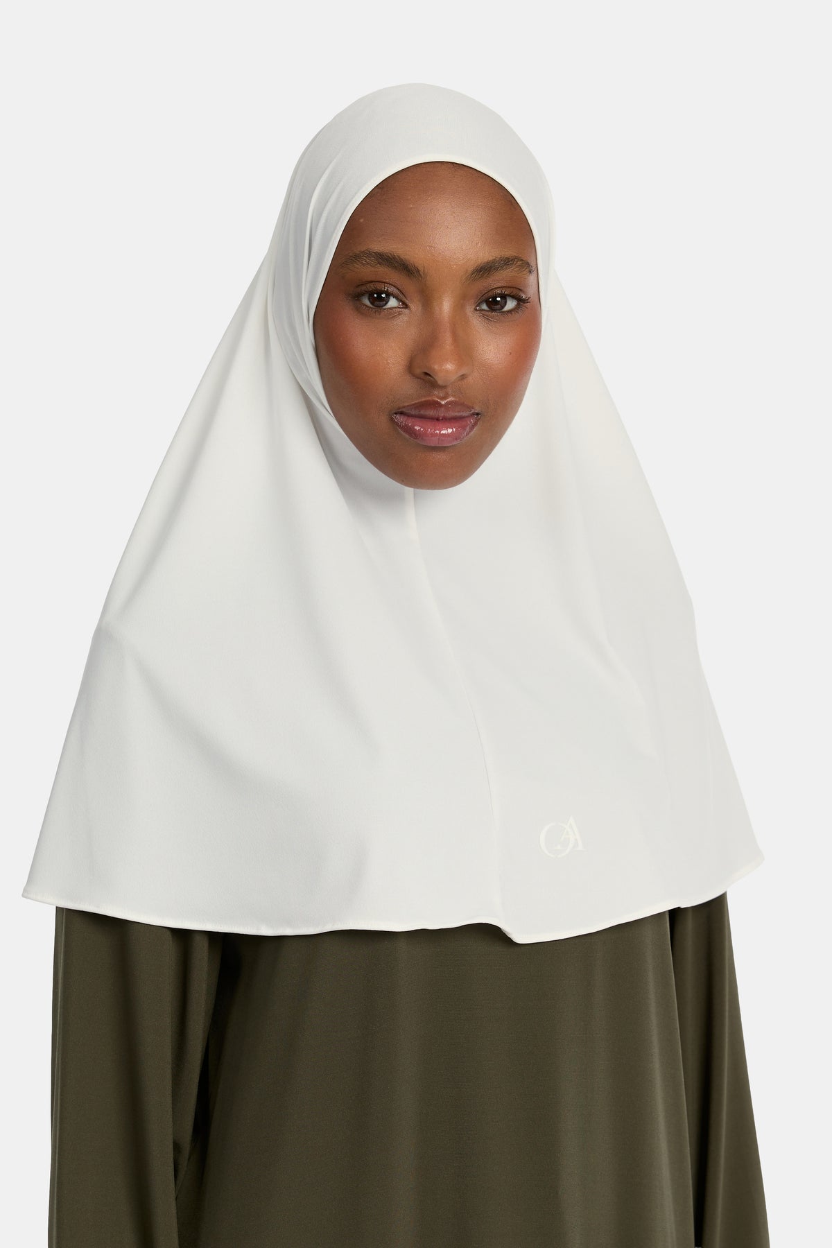 Premium Jersey-Hijab Cloud White