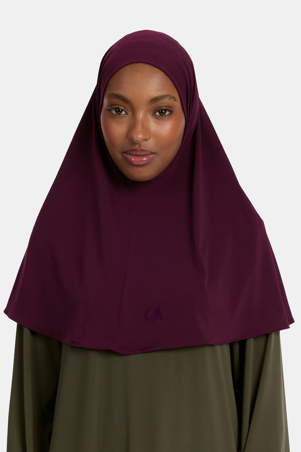 Premium Jersey-Hijab Aubergine
