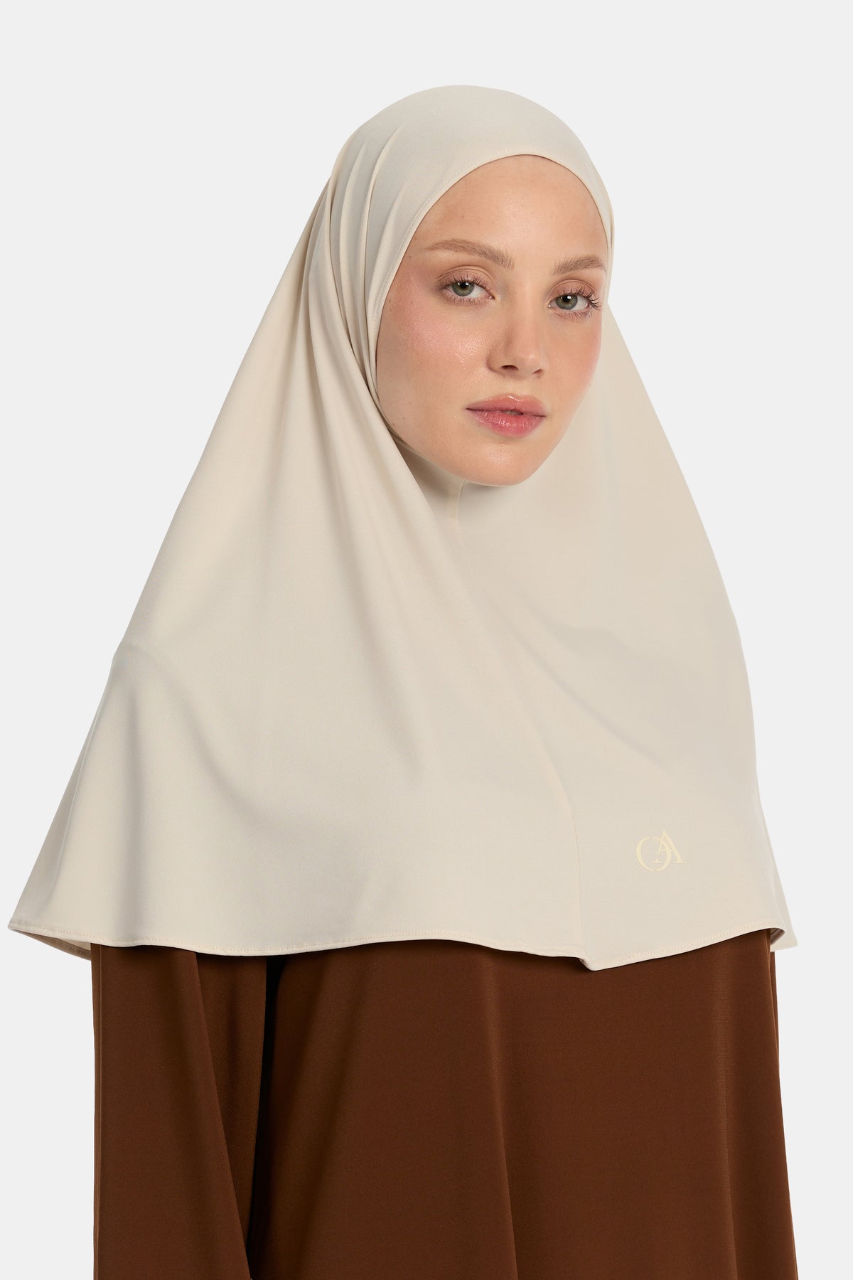 Premium jersey hijab Ivory