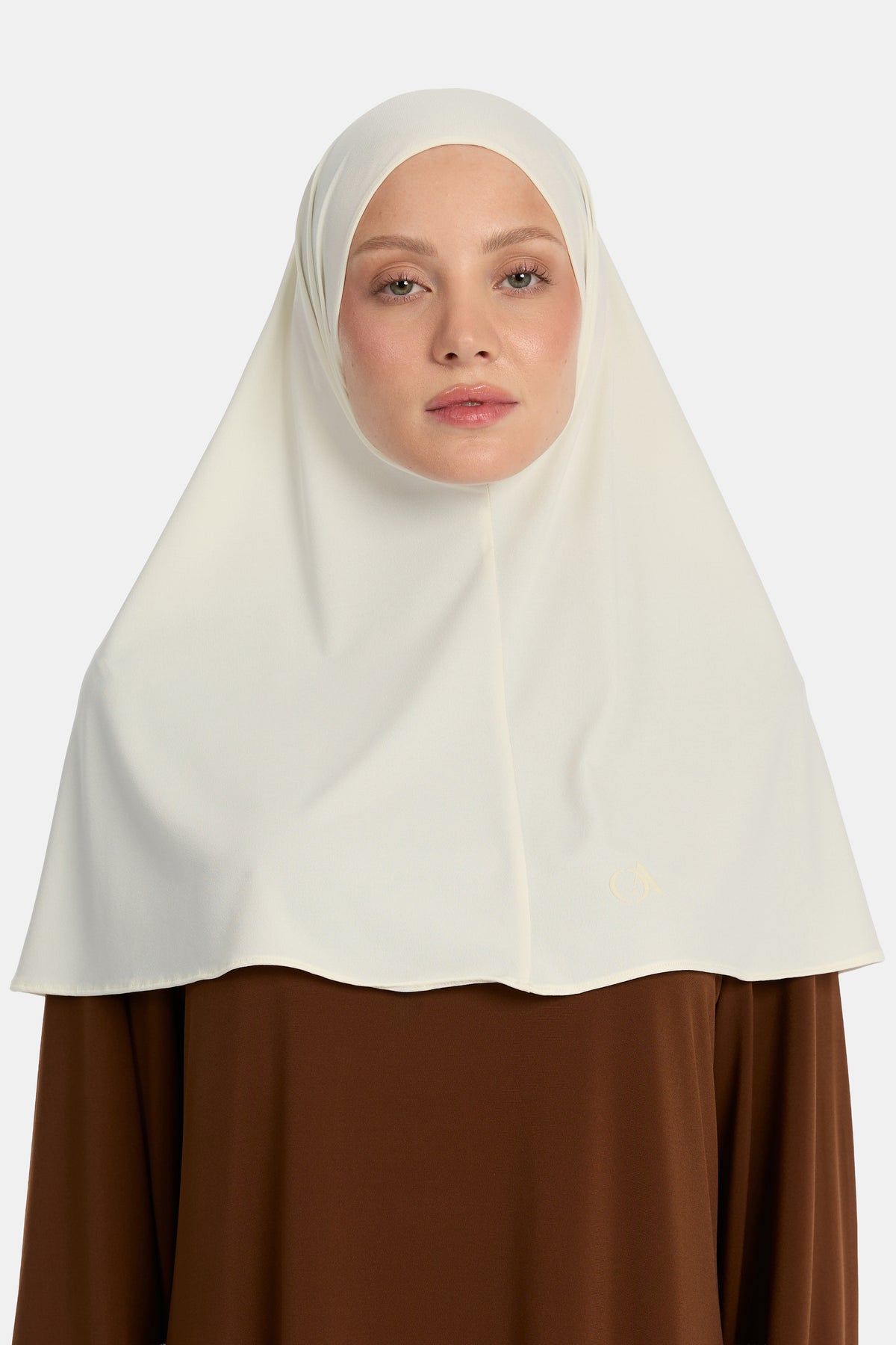 Premium jersey hijab Off-White
