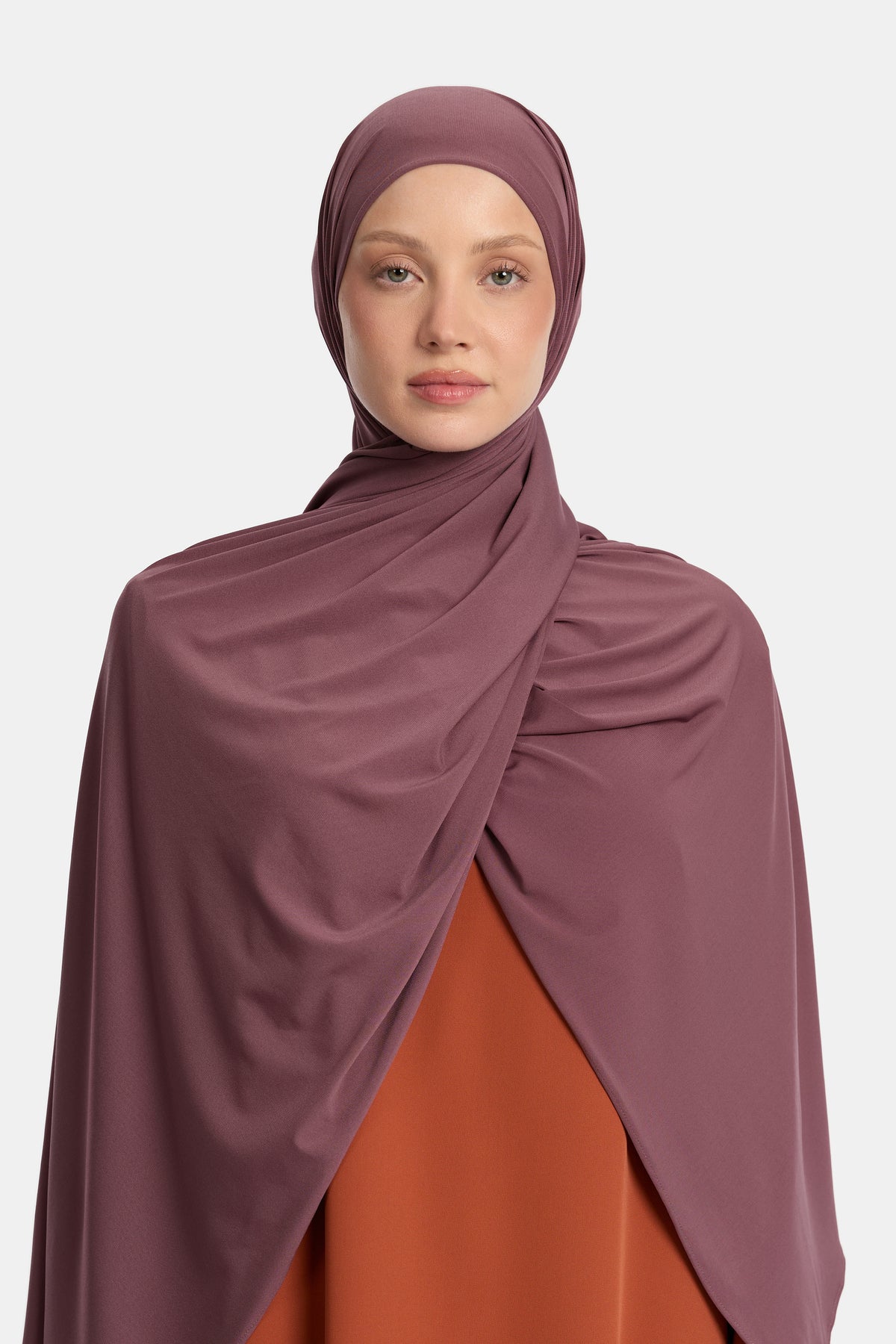 Premium-Jerseyschal Mauve