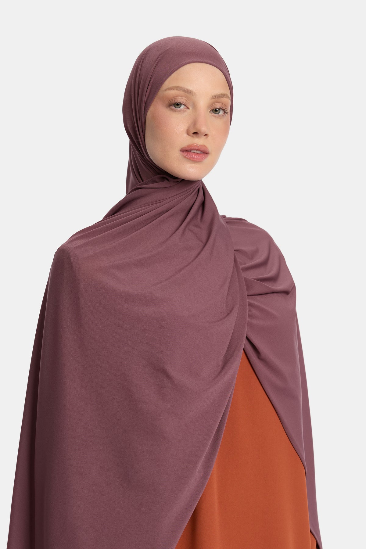 Premium-Jerseyschal Mauve