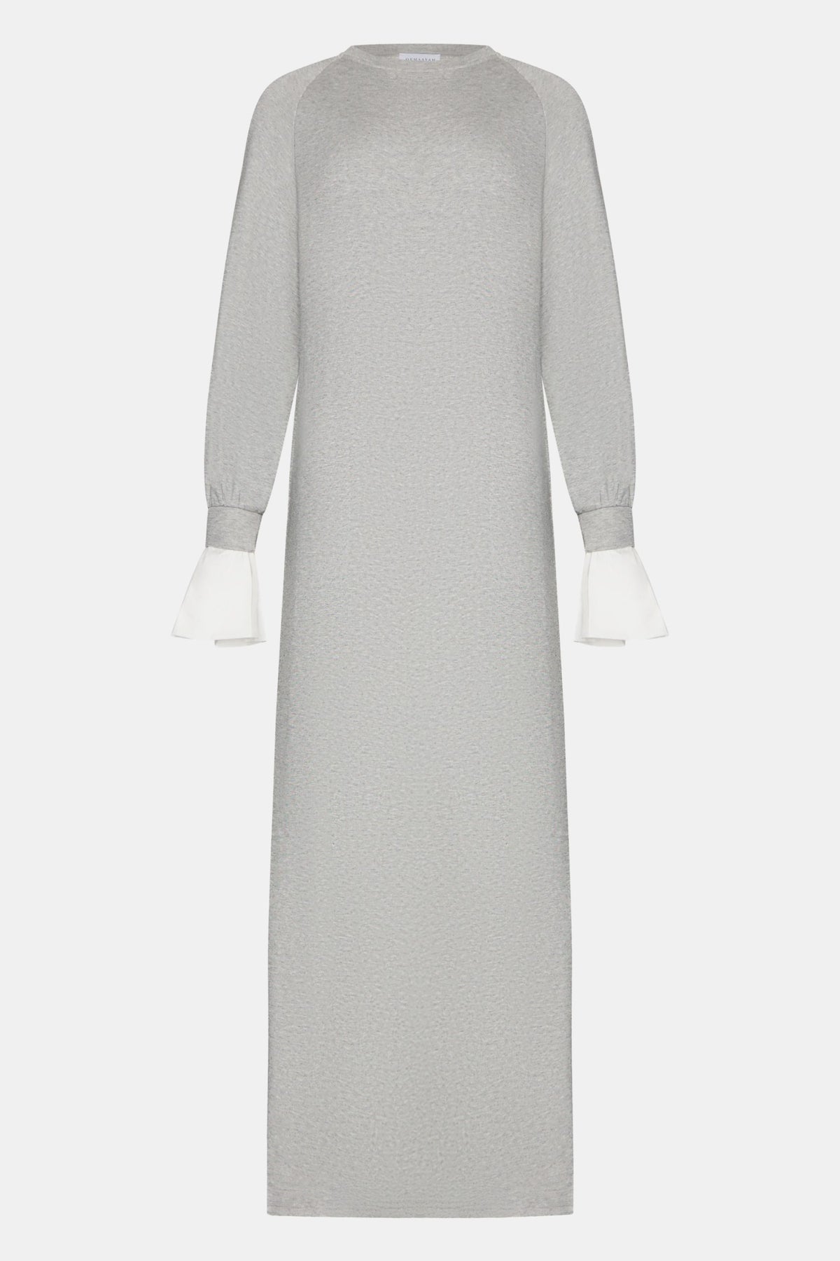 Sweater blouse abaya Jogging Grey