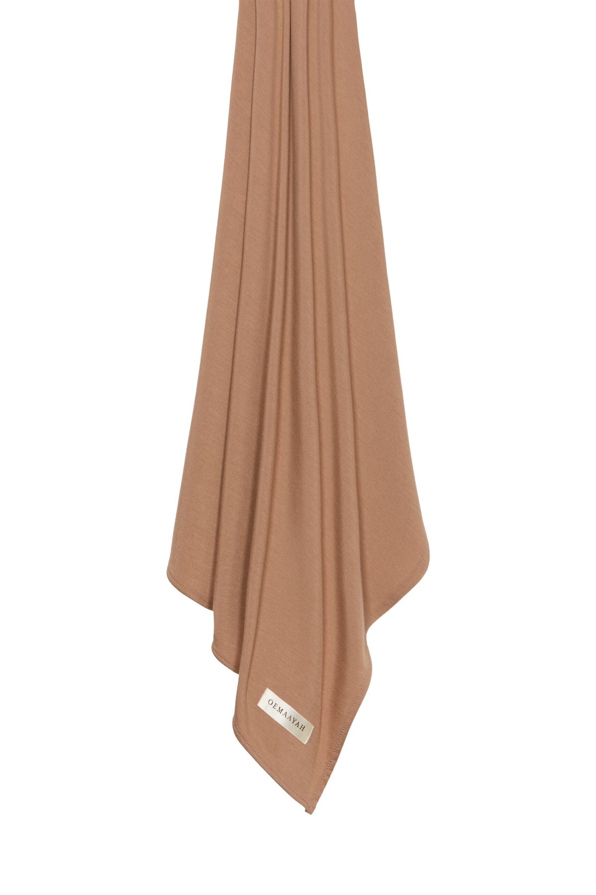 Bamboo jersey scarf Cappuccino