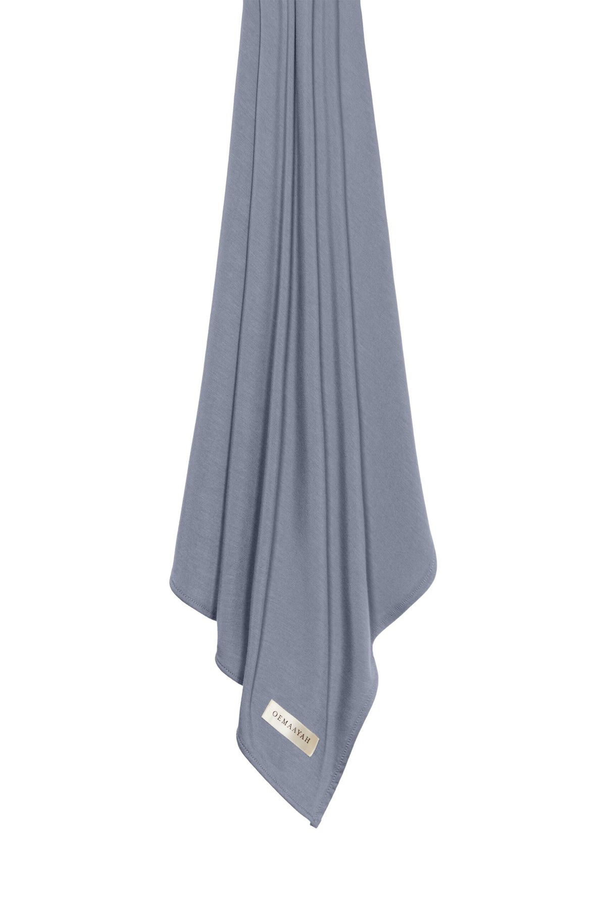 Bamboo jersey scarf Jeans Grey