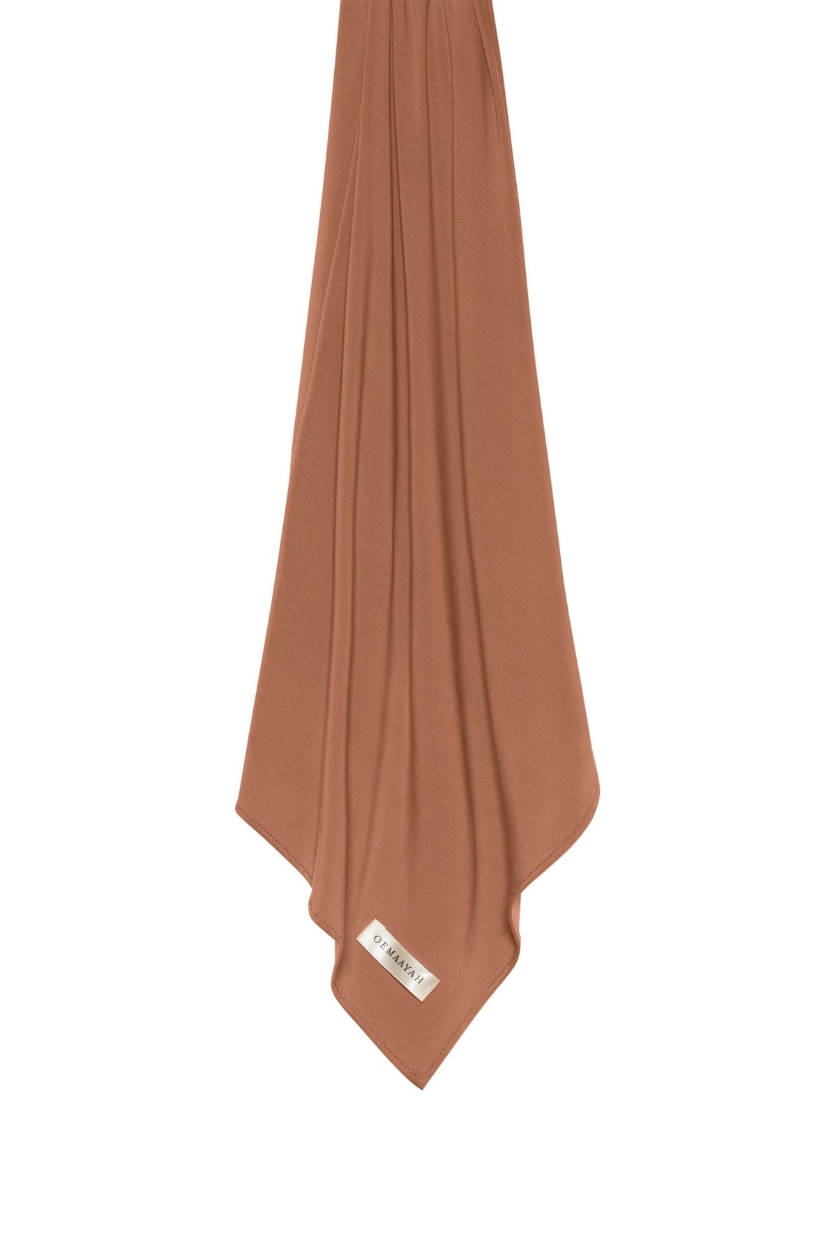 Breathable jersey scarf Bronze