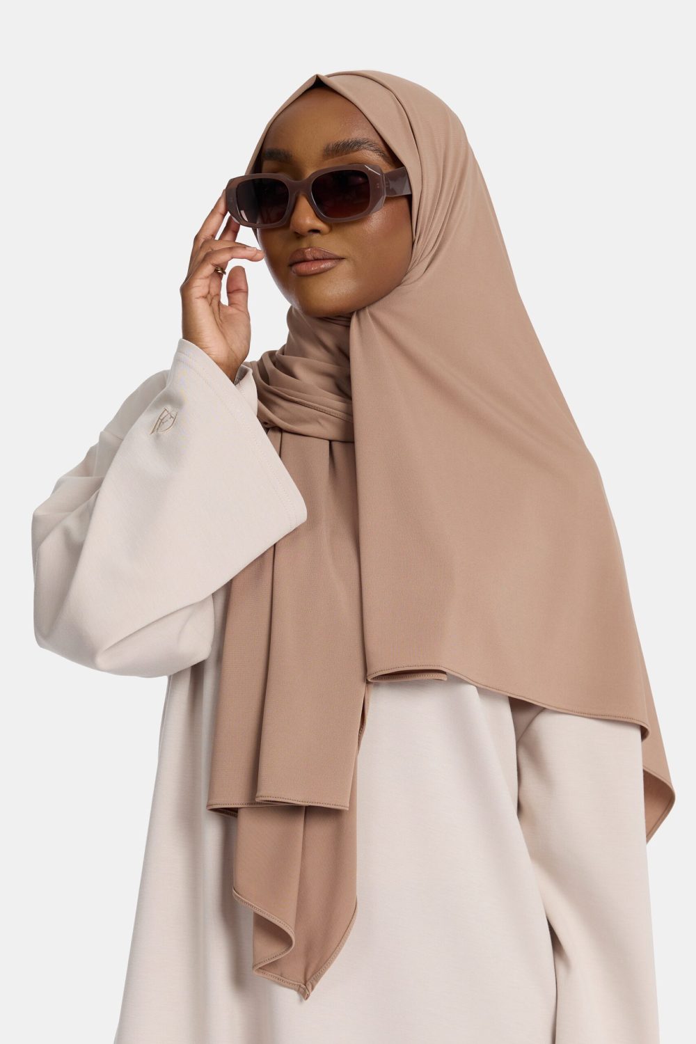 Premium jersey scarf Mushroom - Afbeelding 3