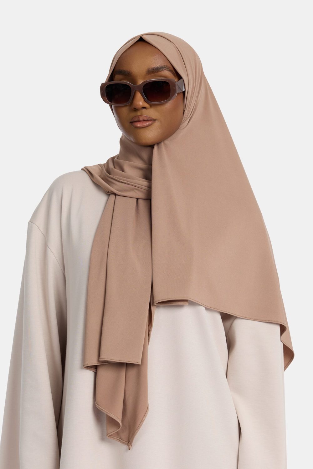 Premium jersey scarf Mushroom