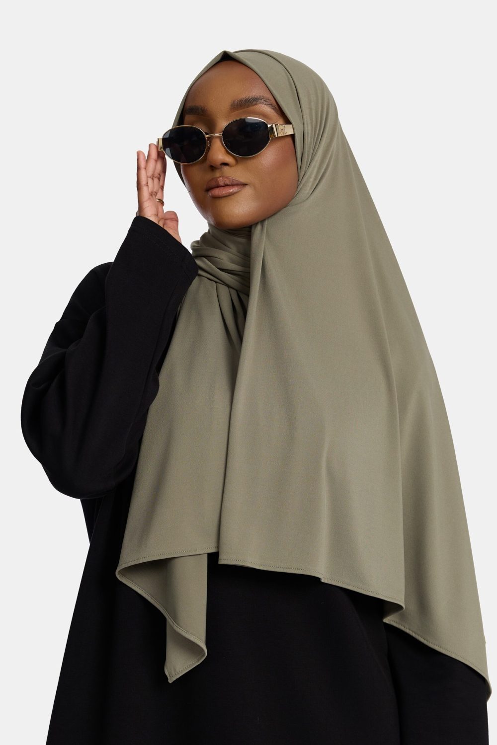 Premium jersey scarf Shadow Green - Afbeelding 3