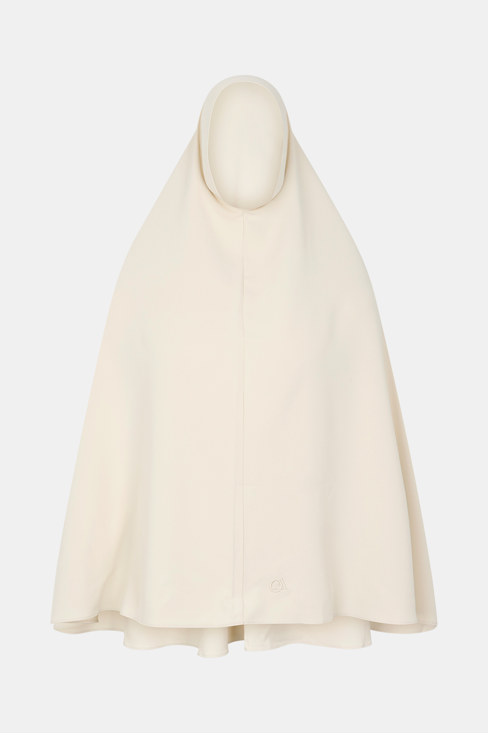 Khimar Double Cream (Embroidery)
