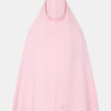 Khimar Dark Pink (Double lace sleeve)