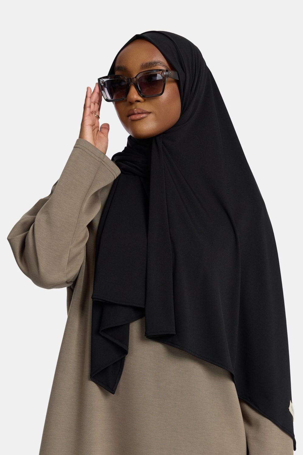 Breathable jersey scarf Black - Afbeelding 3