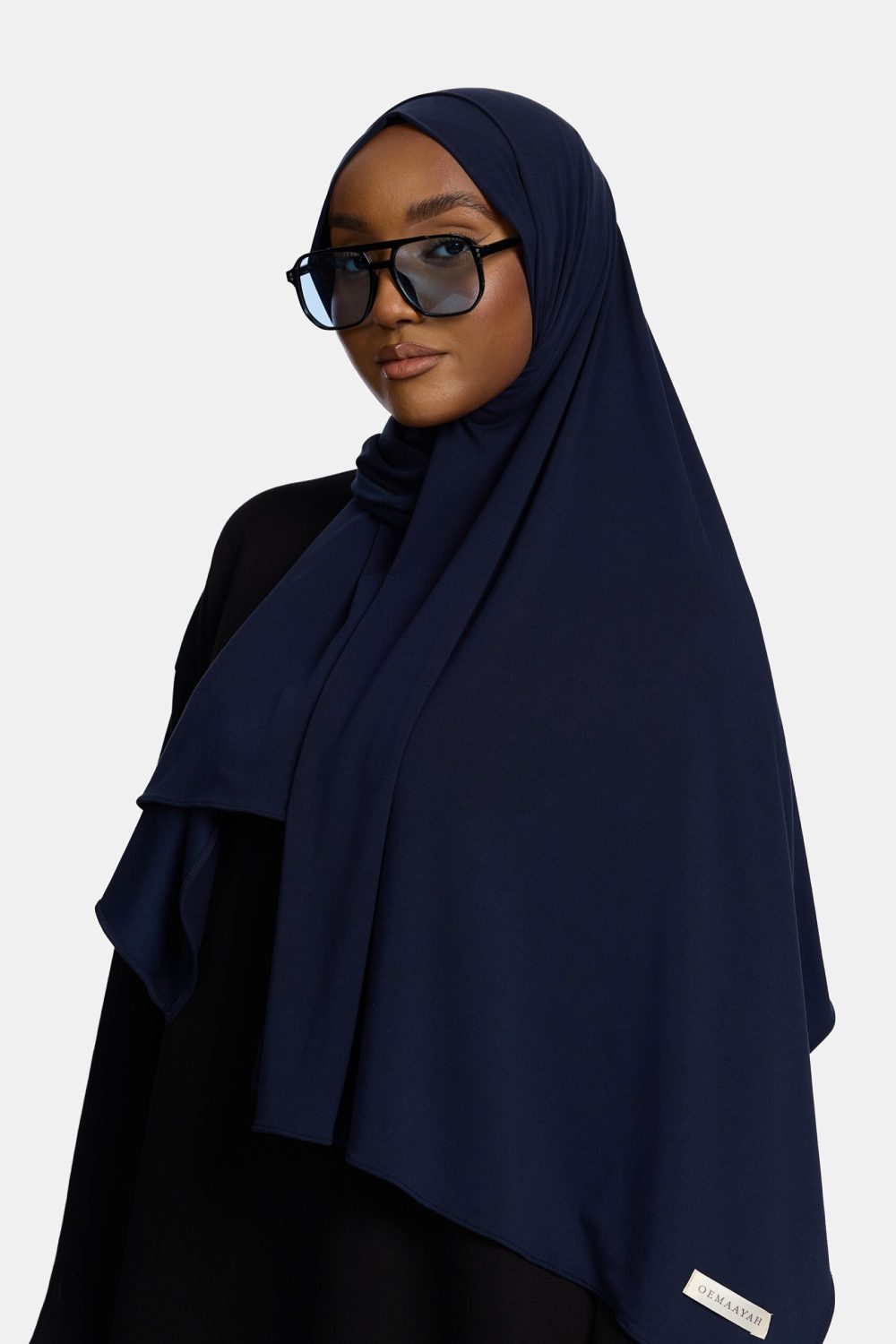 Breathable jersey scarf Navy Blue - Afbeelding 2