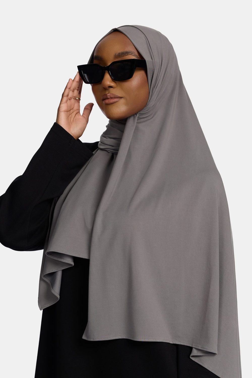 Breathable jersey scarf Steel Grey - Afbeelding 3