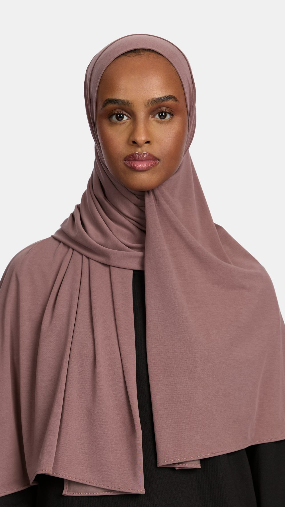 Breathable jersey scarf Purple Ash