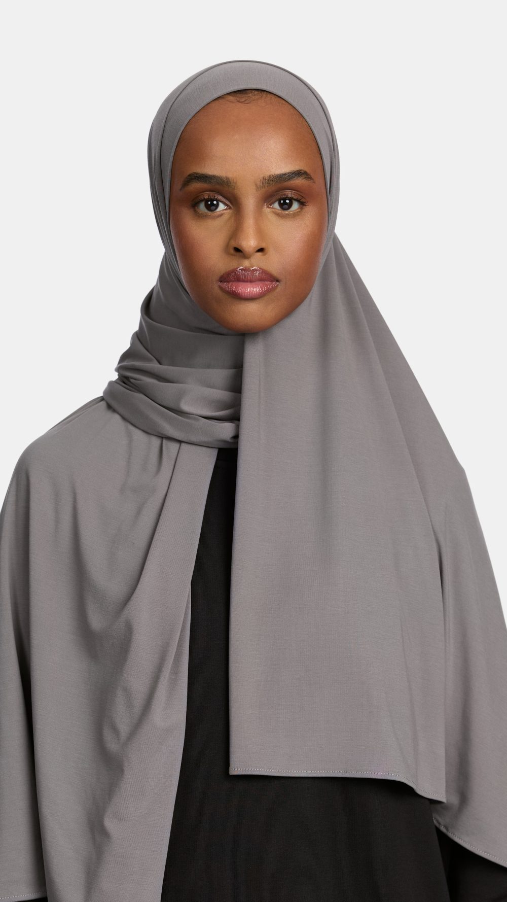 Breathable jersey scarf Steel Grey